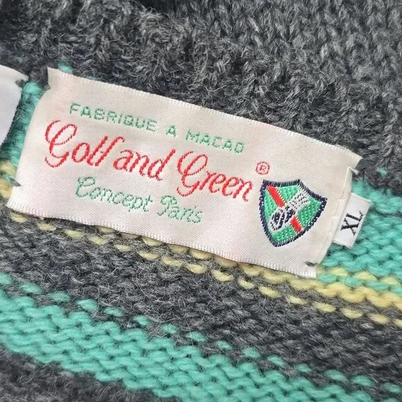 Golf And Green | Wool Cardigan Sweater - Picture 7 of 10